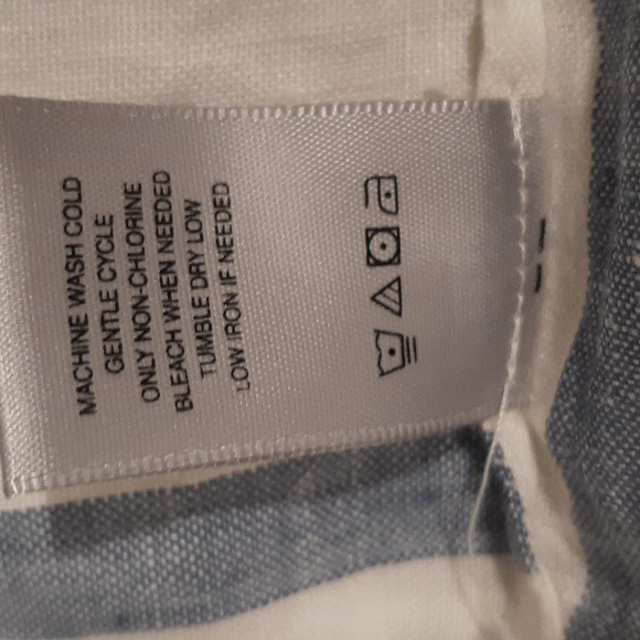 John Mark 100% Linen Tunic Top Size Small - Picture 5 of 12